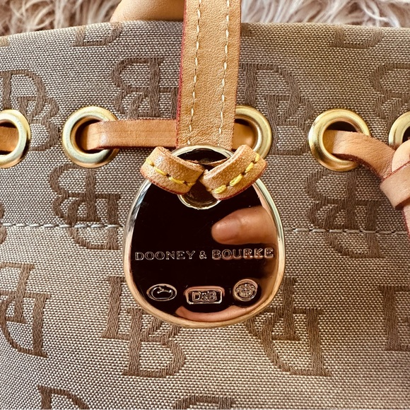 Dooney & Brouke Tassel Canvas Bag - Picture 8 of 9
